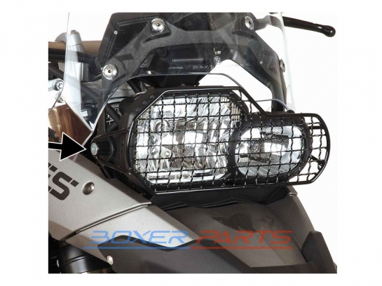 headlight protector F800GS Hepco-Beckre