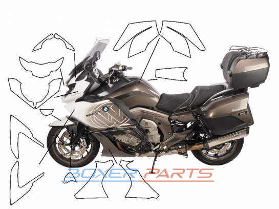 paint + tank protection VentureShield clear for BMW K1600GTL K1600GT