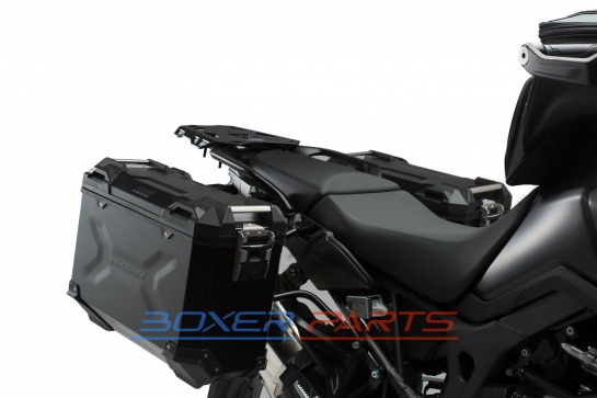 black aluminum pannier set TRAX ADV for BMW S1000XR