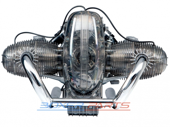 engine model BMW R90S for DIY, moving parts inside
