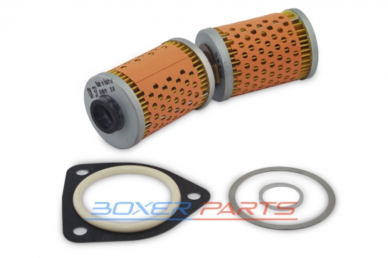 OX37 oil filter for two valve engines without oil radiator - set