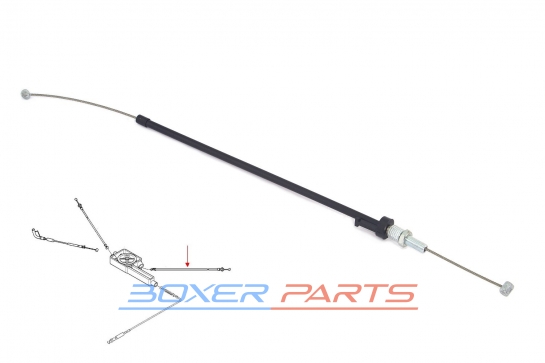 accelerator cable BMW left
