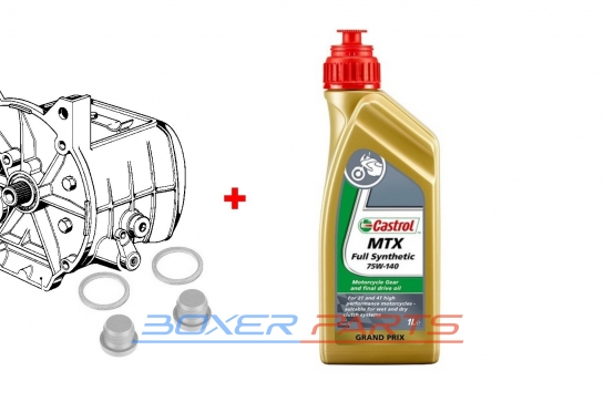 gear oil Castrol MTX Full Synthetic SAE 75w140 1L