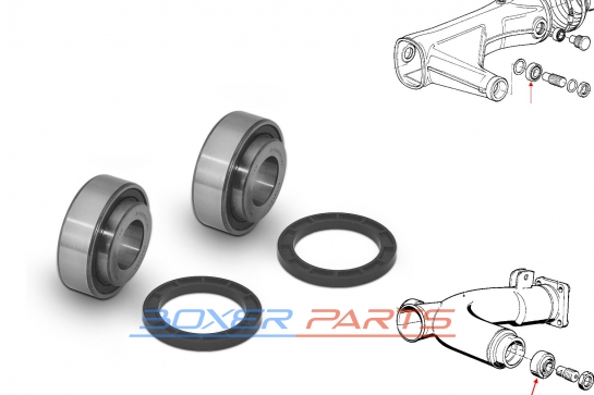 BMW rear arm tape-roller bearings - set 2 pcs
