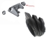 rubber boot for rear swing arm BMW R1200