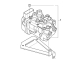 partial integral ABS pressure modulator unit BMW R1150T R850RT