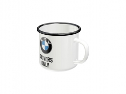 kubek emaliowany BMW Drivers Only