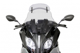 vario windshield for BMW R1200RS with deflector grey 46 cm