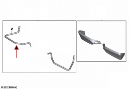 PRAWY stelaż handbar osłony dłoni BMW F800GS F700GS
